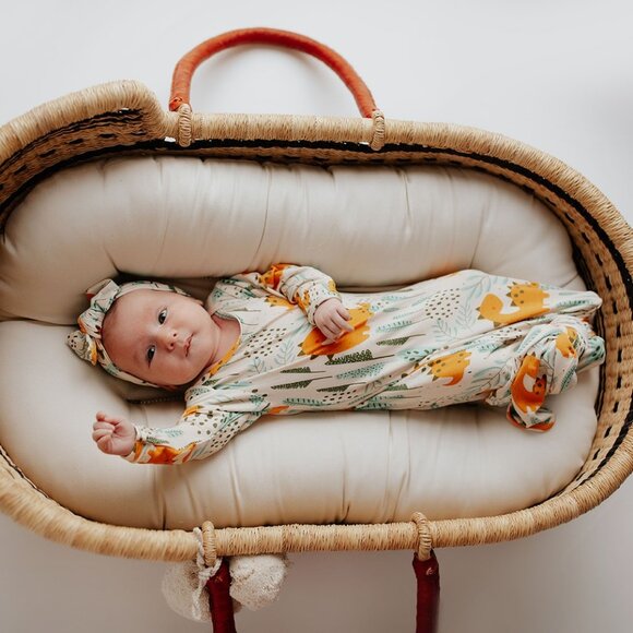 Other - Newborn Baby Essentials Bundle | Knotted Gown + Hat | Gift-Ready Set